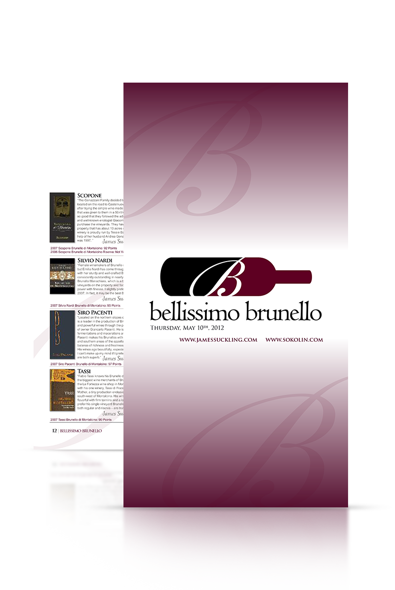 Wine Catalog/Brochure